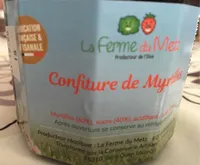 Confiture de myrtilles