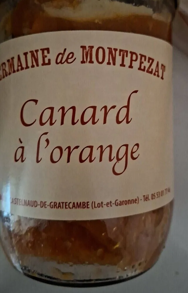 Canard a l orange