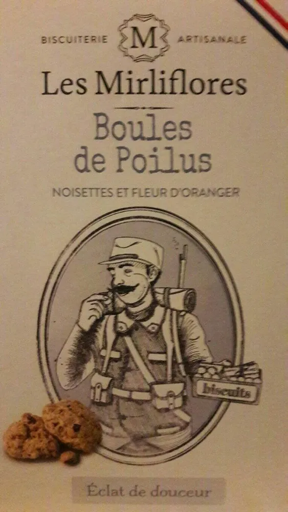 Boules de poilus - noisettes et fleur d'oranger
