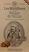 Boules de poilus - noisettes et fleur d'oranger