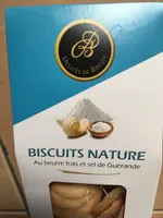 Biscuits nature au beurre frais et sel de guerande