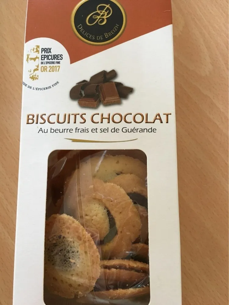 Biscuits Chocolats Delice De Breizh