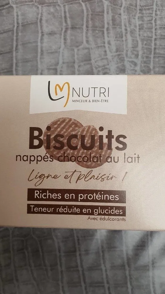 Biscuit nappés chocolat