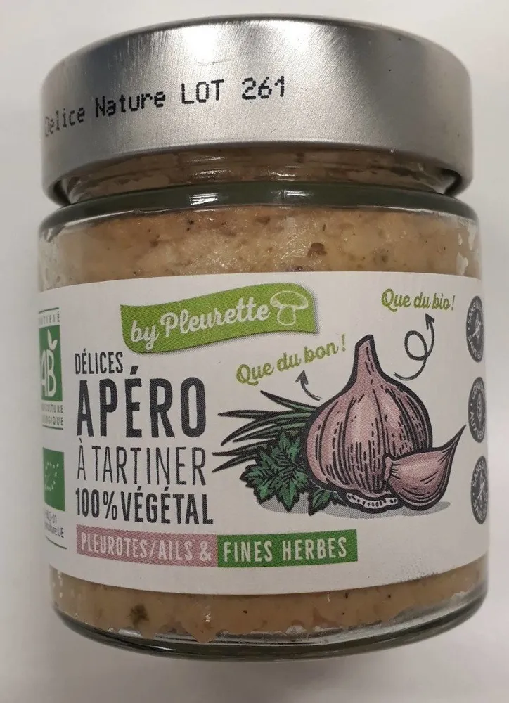 Délices Apéro 100% végétal - Ails & fines herbes
