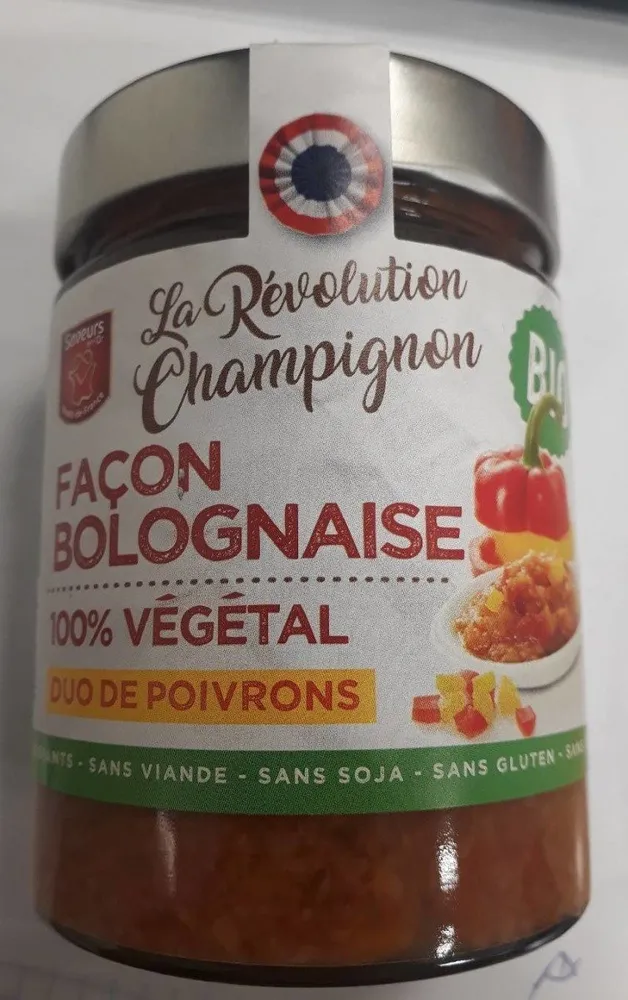 Façon bolognaise - Duo de poivrons