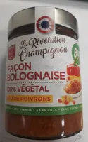 Façon bolognaise - Duo de poivrons