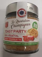 Toast Party Piment Espelette