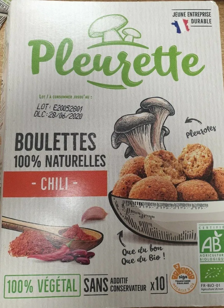 Boulettes 100% naturelles Chili