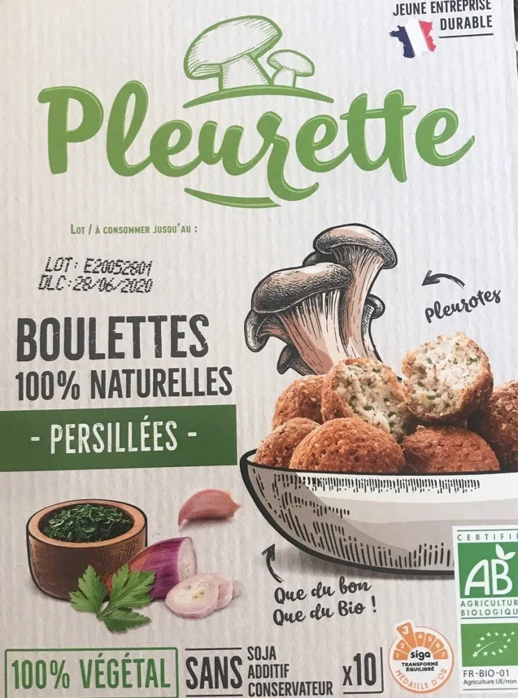 Boulettes 100% naturelles