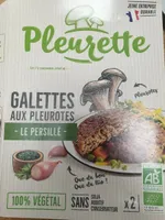 Galettes aux pleurotes persillé