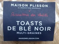 Toasts de blé noir