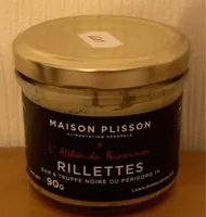 Rillettes bar & truffe noiredu périgord 1%