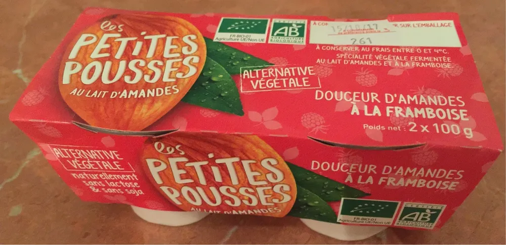 Douceur d’amandes à la framboise