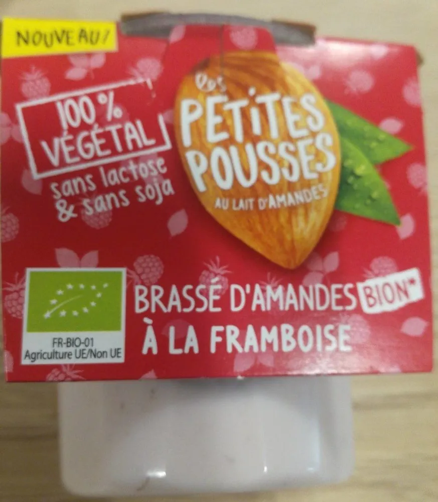 Brassé d'amandes à la framboise