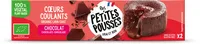 Cœurs fondants au chocolat bio