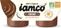 Yaourt Végétal Cacao Au Lait De Coco
