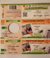 Yaourt fermier abricot