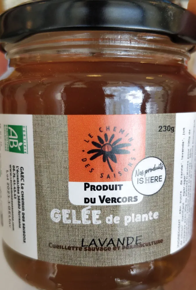 Gelée de plante Lavande