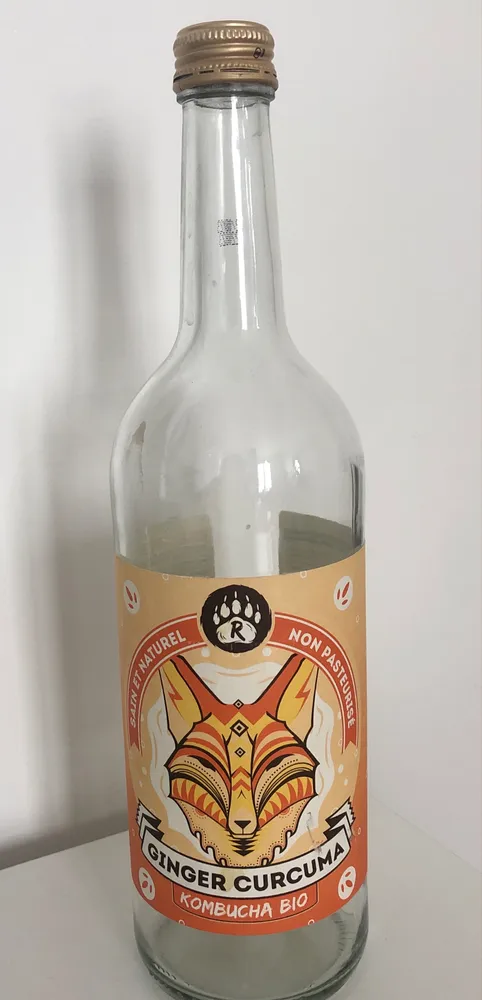 Ginger Curcuma Kombucha Bio