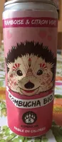 Kombucha bio framboise et citron