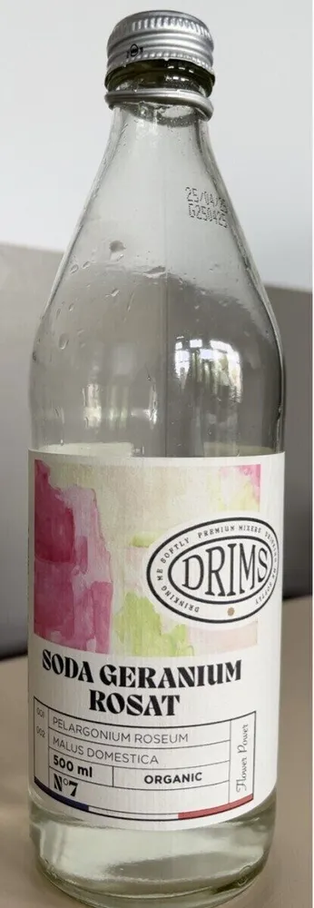 Soda Geranium Rosat