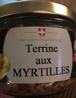 Terrine myrtille