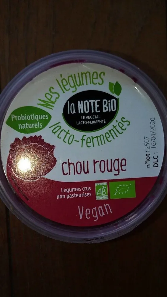Choux rouge lacto-fermente
