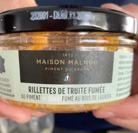 Rillette de truite fumée