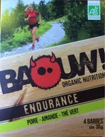 Barre Femme Endurance Poire Amande Thé vert