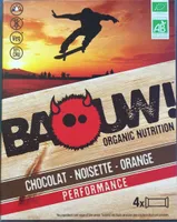 Barre Junior Performance Chocolat Noisette Orange
