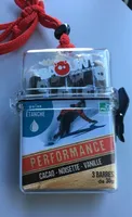 Barres Hommes Performance Cacao-noisette-vanille