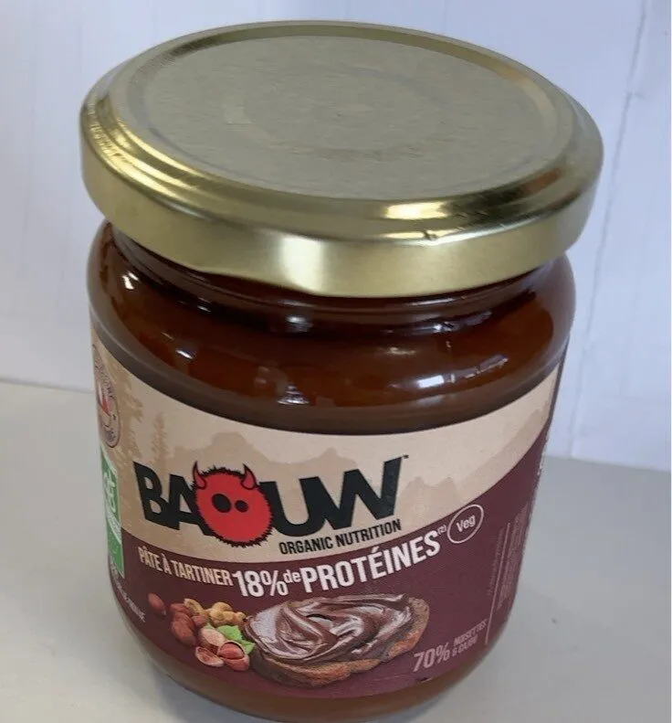 Pâte à tartiner protéinée 18%
