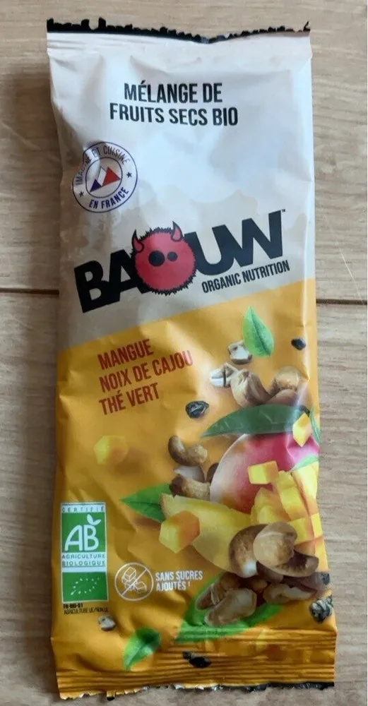 Mélange de fruits secs bio