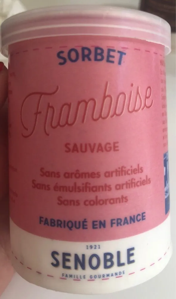 Sorbet framboise
