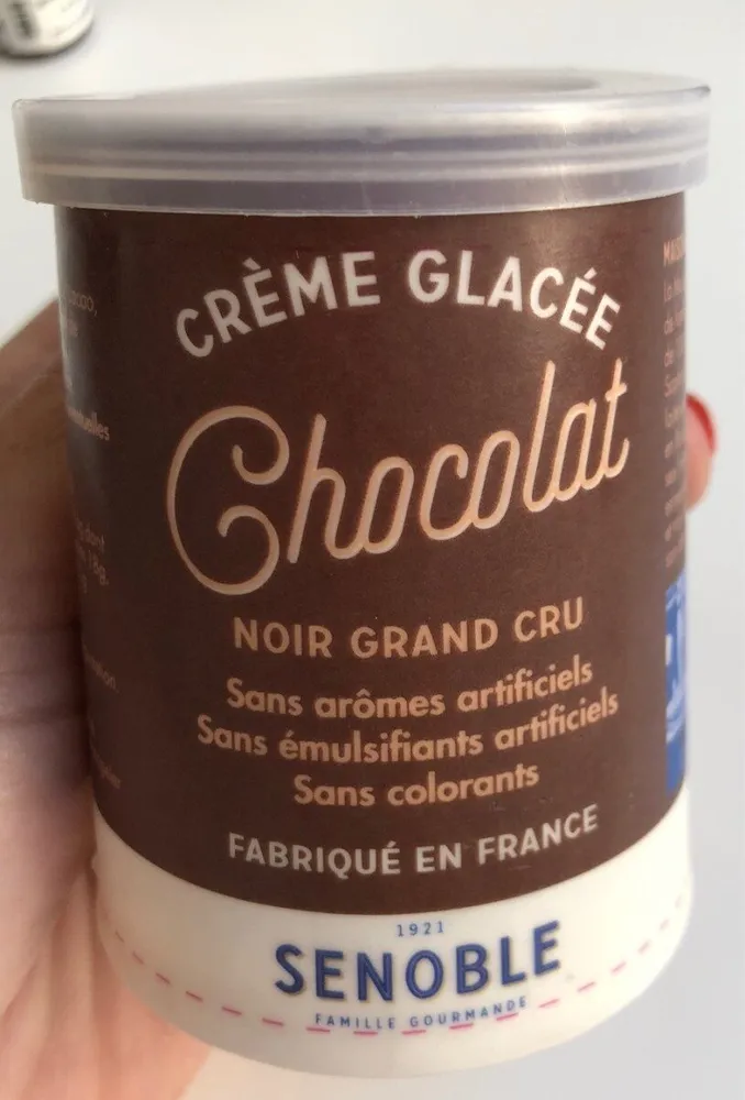 Glace chocolat senoble