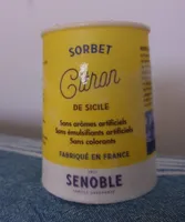Sorbet citron de Sicile