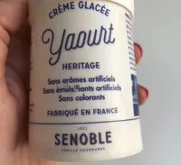 Glace yaourt senoble