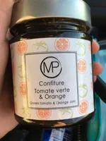 confiture tomate verte et orange
