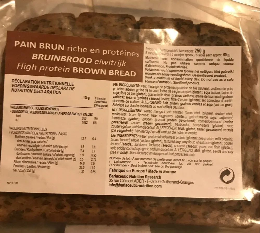 Pain brun