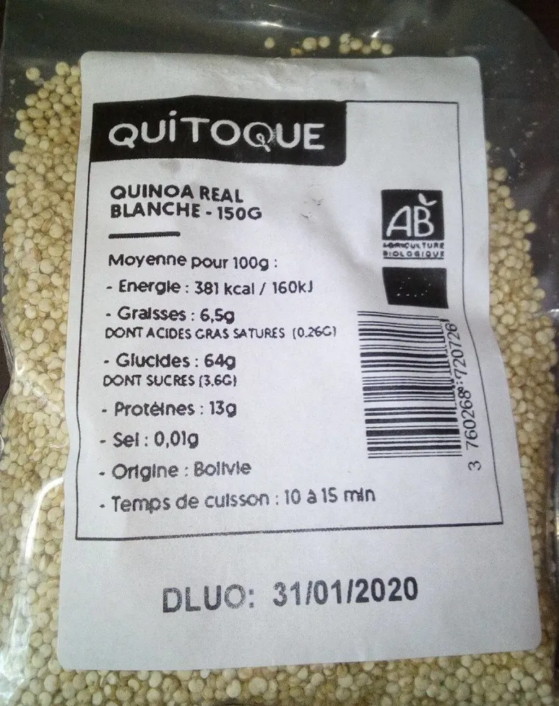 Quinoa REAL blanche