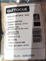 Boulgour gros