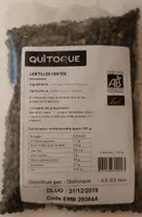 Lentilles vertes