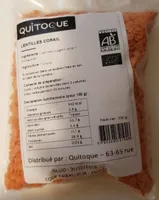 Lentilles corail