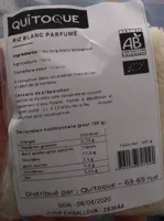 Riz blanc parfumé