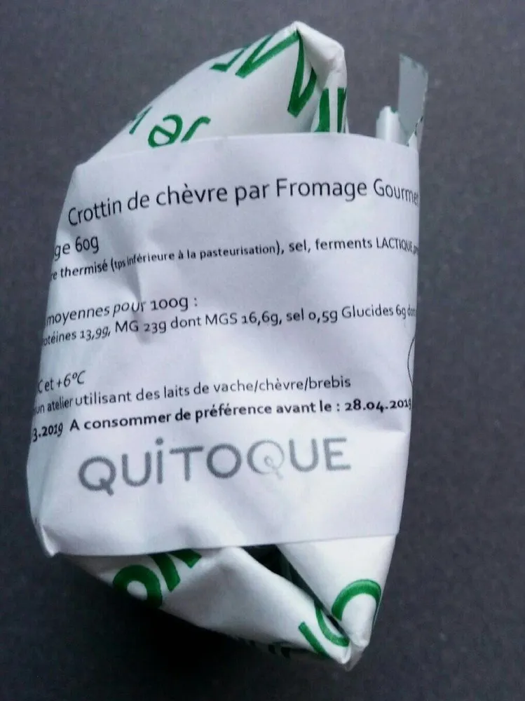 Crottin de chèvre