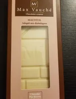 Tablette de chocolat blanc Maltitol
