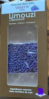 Chocolat noir 63% a la violette