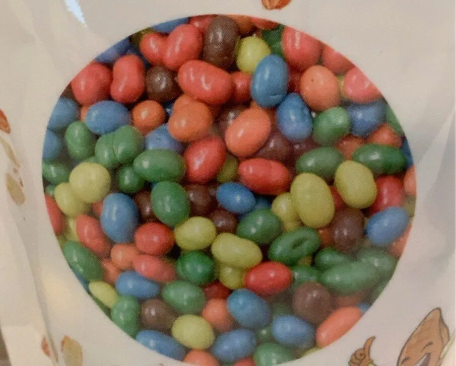 Cacahuetes et chocolat