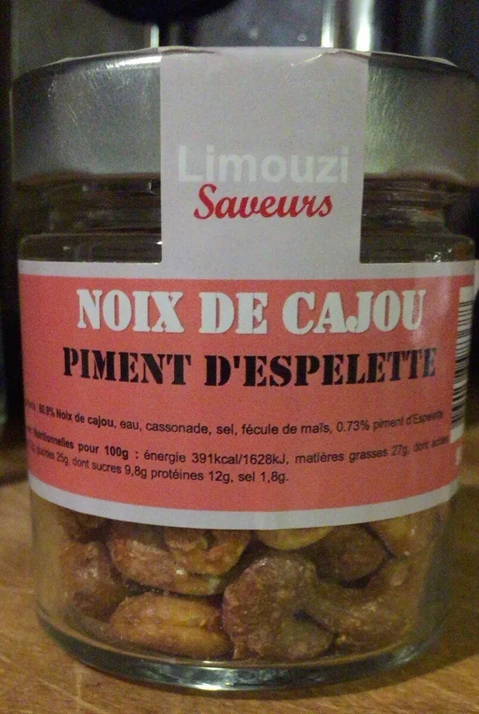 Noix de Cajou piment d’Espelette