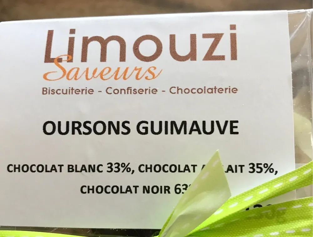 Ourson en guimauve